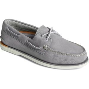 Dusty Blue Suede Sperrys